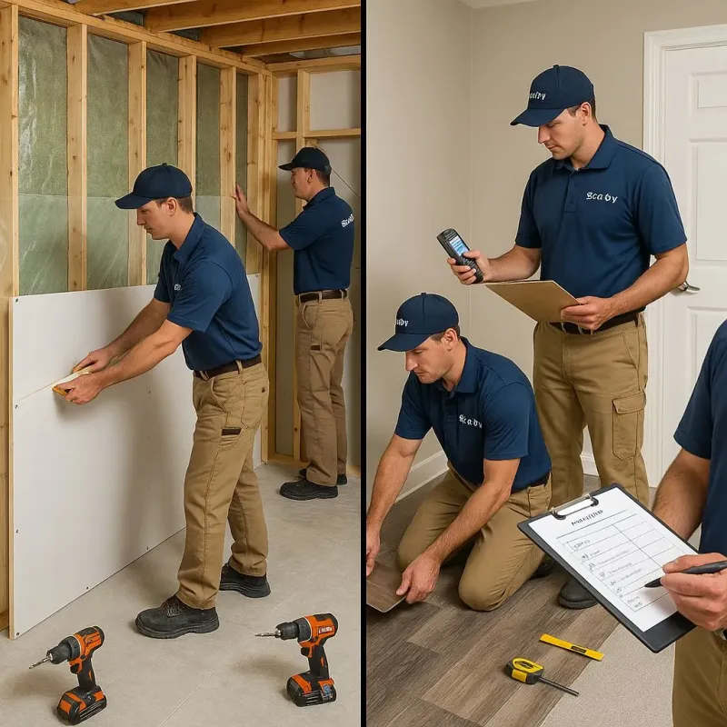 Repairs and Reconstruction process in Prescott Valley, AZ